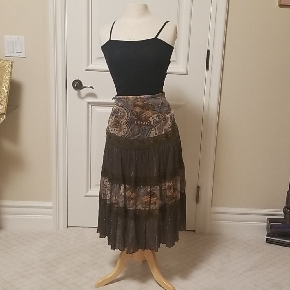 Gypsy Skirt with Coins